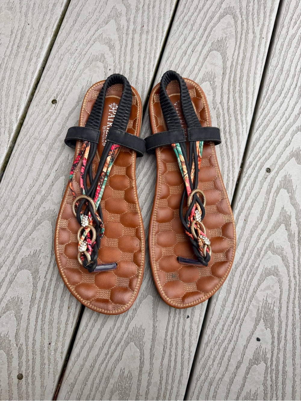 Patrizia by Spring Step Gadelina T Strap Sandals
